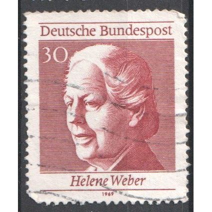 GERMANY 1969 Helene Weber - Politics Women Rights Equality Suffrage - Used