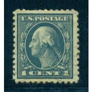 Used 498 1c George Washington Fine M06386