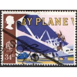 1988 Europa. Transport and Mail Services in the 1930's. 34p Value,Fine Used