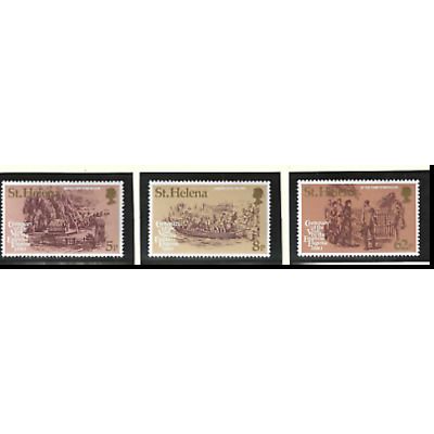 St. Helena Stamps Scott #335 To 337, Mint Never Hinged