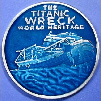 RMS Titanic. Challenge Coin. Souvenir. 15b.