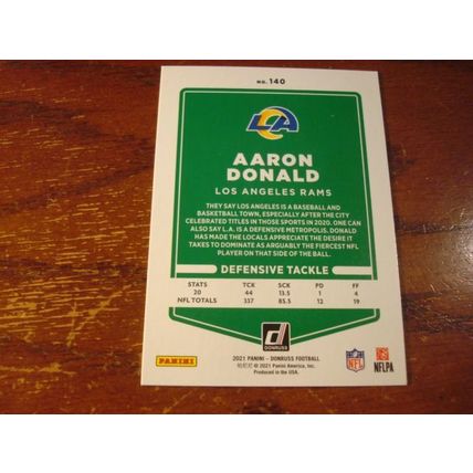 2021 Panini Donruss, 6-Cards, AARON DONALD, #140, Variations