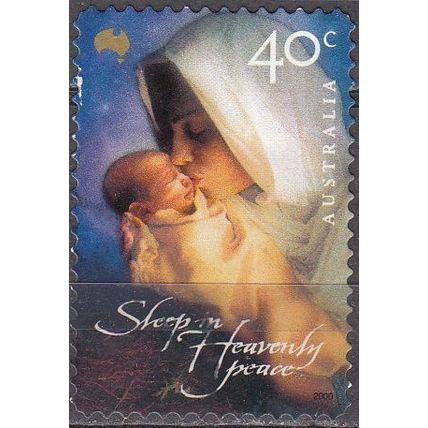 Australia 2000 Michel 2003 O Cote (2005) 0.50 € Noël Maria avec enfant