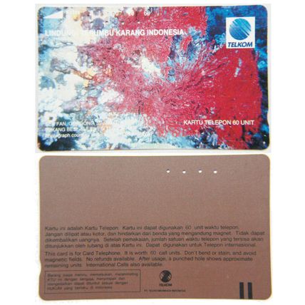 Indonesia Phone Card - Sea Fan