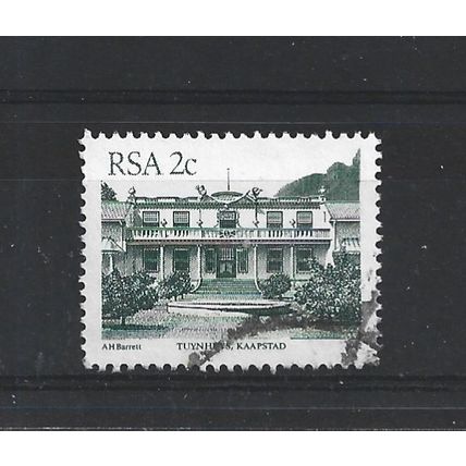 SouthAfrica.SG512a 2c Tuynhuys,Cape Town (Deep Green).Fine Used.Sep25c