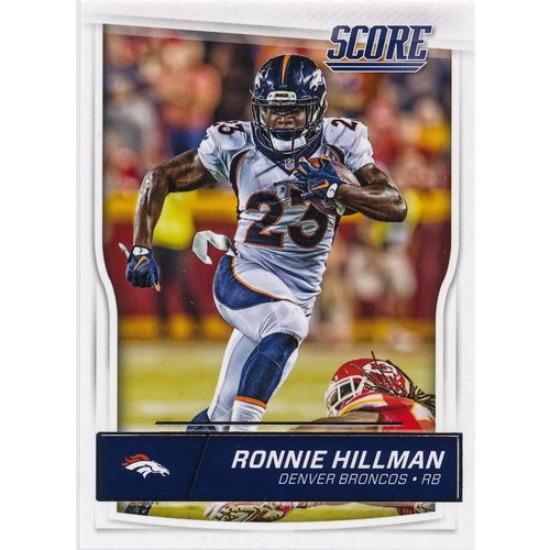 2016 Score Football 98 Ronnie Hillman Denver Broncos