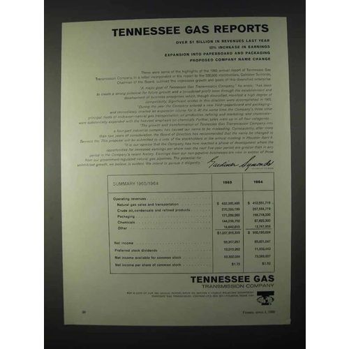 1966 Tennessee Gas Transmission Company Ad - Reports
