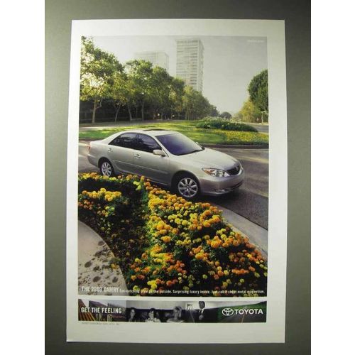 2003 Toyota Camry Car Ad - Get The Feeling