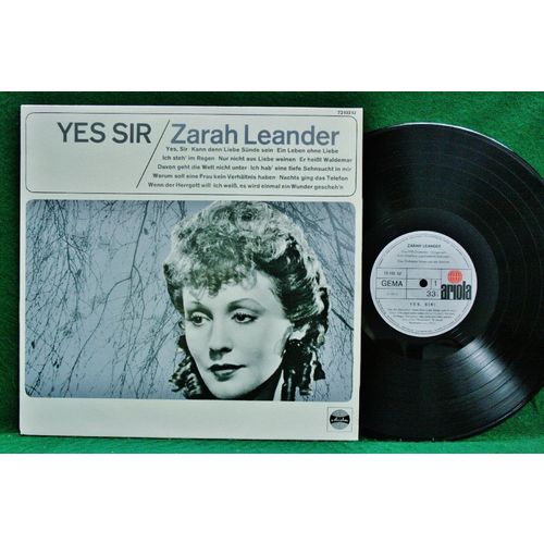 Zarah Leander - Yes, Sir - 72 103 IU - NM