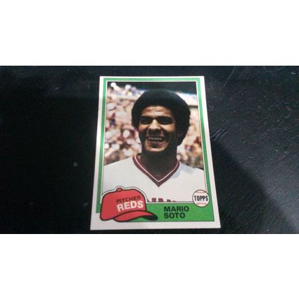 1981 Topps Card # 354 Mario Soto Very Good-Excellent (4) Cincinnati Reds