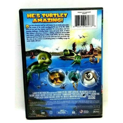 A Turtles Tale - Sammys Adventures (DVD, 2010) - (L59)