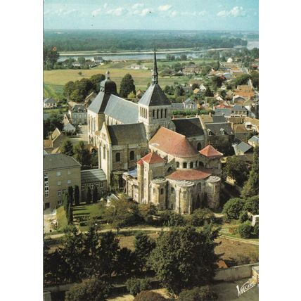 Sainte Benoit Sur Loire Basilisque France Postcard used VGC