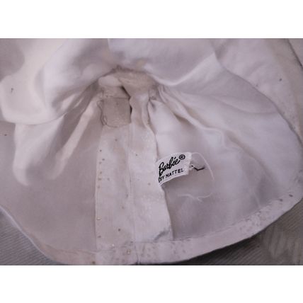 Barbie Vintage 1963 Party Date White Glitter Dress #958 Excellent Condition!!