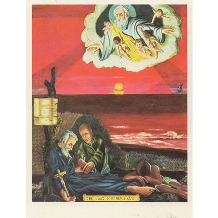 Dom Martin The Last Journey Painting Postcard