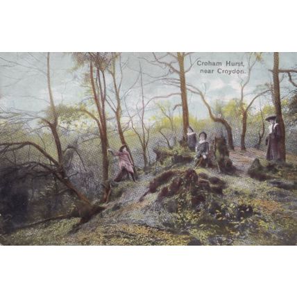 Croham Hurst Croydon Surrey Old Postcard