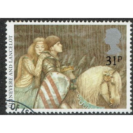 1985 Arthurian Legends 31p Multicoloured SG1296 FU