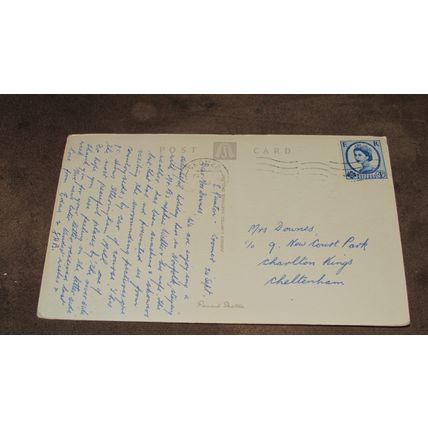 1960s Judges Pencil Sketch Postcard -Sheringham Mill - Norfolk