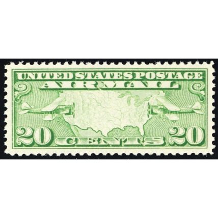 C9, Mint Superb NH 20¢ Post Office Fresh Stamp ** Stuart Katz
