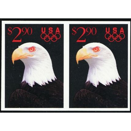 2540, Mint NH VF $2.90 Imperf With Color Omitted Proof CV $1000 - Stuart Katz