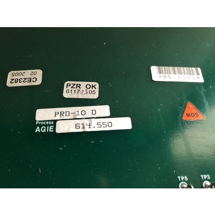 AGIE PCB BOARD PRD-10 D, Agie 614.550,ce2382, Agie 614550,TO