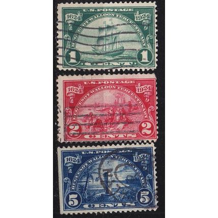 USA [1924] MiNr 0290-92 ( O/used ) [01]