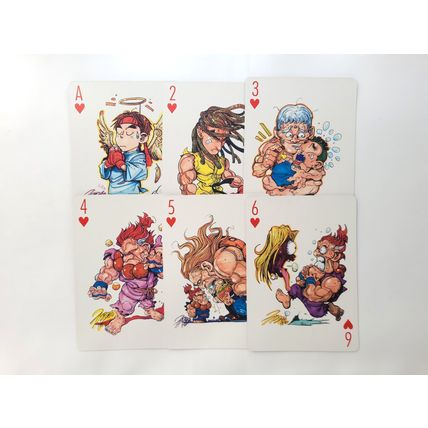 Street Fighter III New Generation Jumbo Playing Cards (17x12cm) Capcom HK Comic
