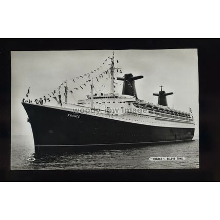 LS2033 - French CGT Liner - France - postcard