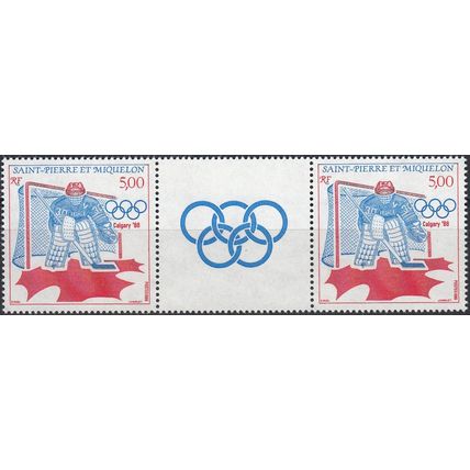 Saint-Pierre & Miquelon 1988 Michel 557 Neuf ** Cote (2007) 7.30 € Hockey
