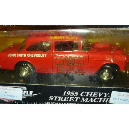 1/18 ( ILRWB ) Custom made 1955 Chevy , "Georgia Twister " drag car ,