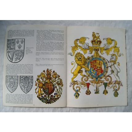 1977 Royal Heraldry. Beasts & Badges of Britain by J. P. Brooke-Little
