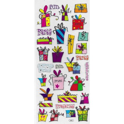 Peel Off Sticker Sheet. Gifts. Cardmaking Scrapbooking Crafts