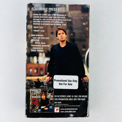 Joshua Bell - Bernstein West Side Story Suite VHS Promo Video Tape Violin Master