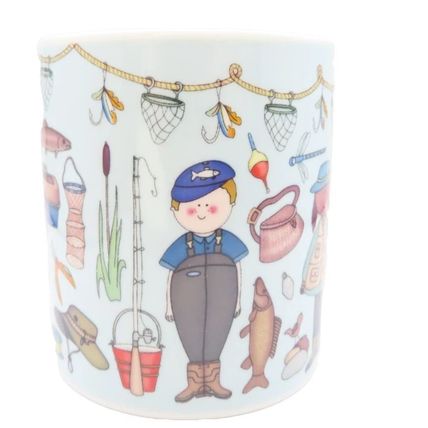 Welly Wearers Mug Fine China 9.5 CM Microwave & Dishwasher Safe