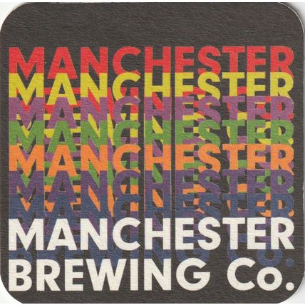 BEER MAT - MANCHESTER BREWING CO (MANCHESTER) - (Cat No 001) - (2016)