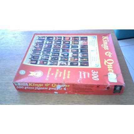 KINGS & QUEENS Jigsaw Puzzle (300 Piece) Michael Stanfield VINTAGE