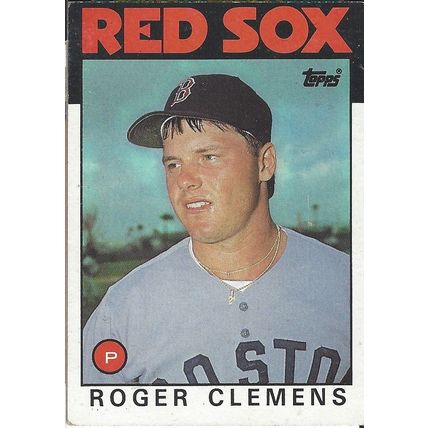 1986 TOPPS ROGER CLEMENS #661