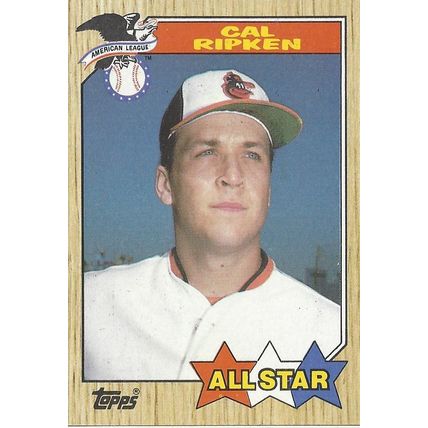 1987 TOPPS CAL RIPKEN JR ALL STAR #609