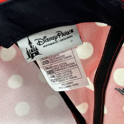 Disney Parks Authentic Minnie Mouse Ears Hat Cap Youth Polka Dot Disney