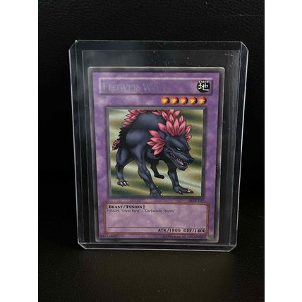Flower Wolf - LOB-107 - Rare - Unlimited Edition Legend of Blue Eyes White Drago