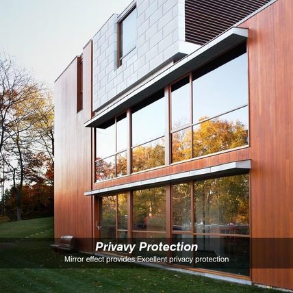 Kromapolis One Way Window Film Daytime Privacy, Reflective Mirror Window Tint Se