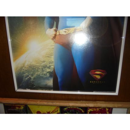 SUPERMAN RETURNS MOVIE POSTER FRAMED!! $30.00 + Shipping!