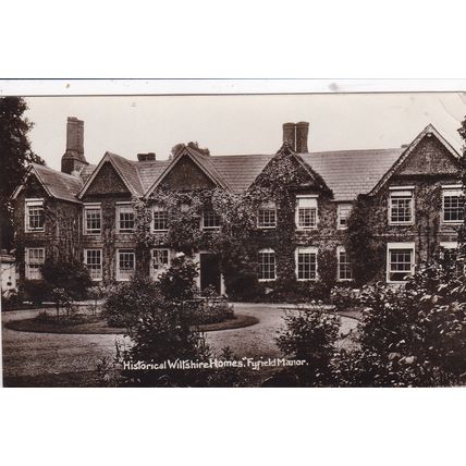 ED10 FYFIELD MANOR . RP POSTCARD