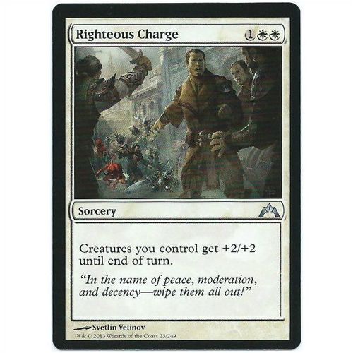 Magic the Gathering - Gatecrash - #23/249 - Righteous Charge