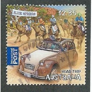 AUS 2012 $2.35 'ROAD TRIP AUSTRALIA' FINE USED (EBID37-813)