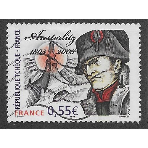 FRA 2005 55c 'BATTLE OF AUSTERLITZ' FINE USED (EBID56-080)