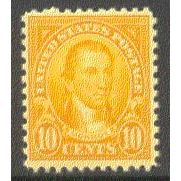 642 10c James Monroe Just Clears MNH Q1925