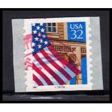 Used 2915A 32c U.S. Flag Over Porch Fine CNS 87898 10x10 PA3463