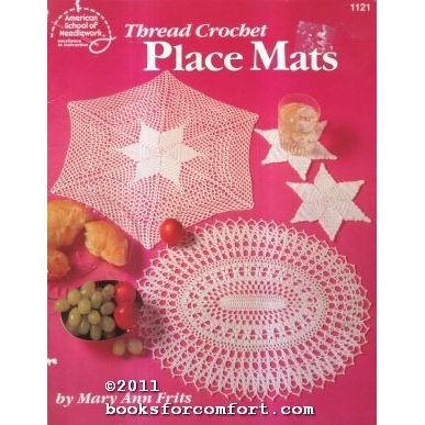 Thread Crochet Place Mats Book 1121