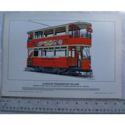 1967 limited edition print London Transport No. 290