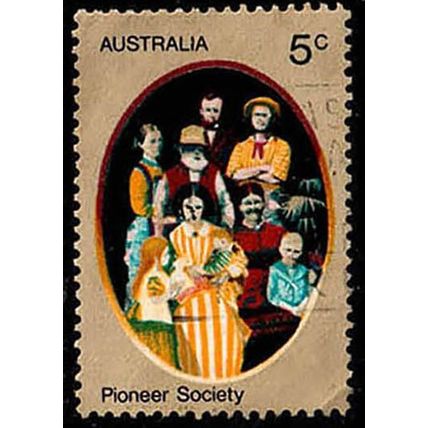 Australia 1972 Pioneer Life Society 50c Used Stamp